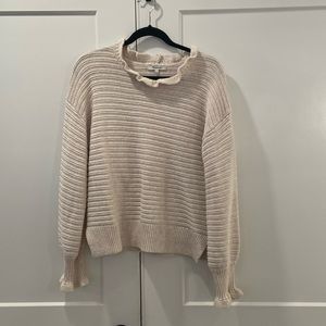 Women’s Madewell, medium cream sweater
